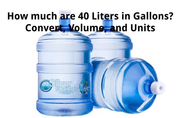 40 liters in gallons