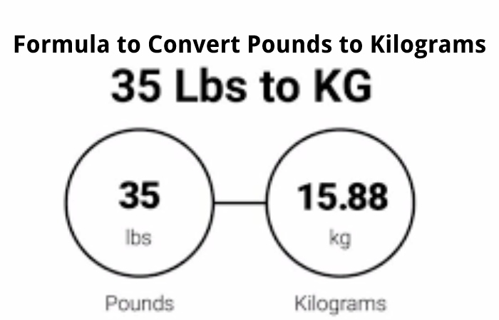 Formula to Convert Pounds to Kilograms