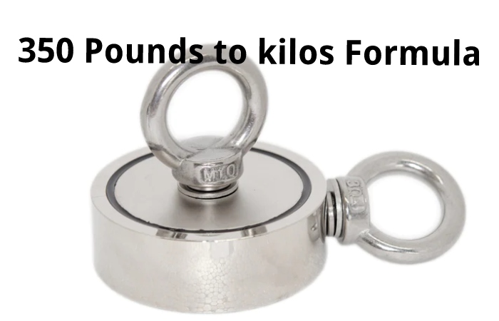 350 Pounds to kilos Formula