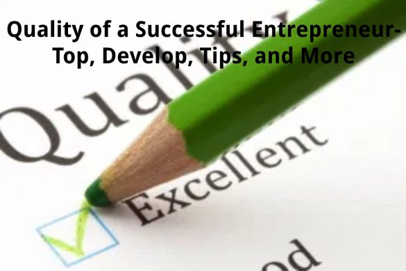 quality of a successful entrepreneur