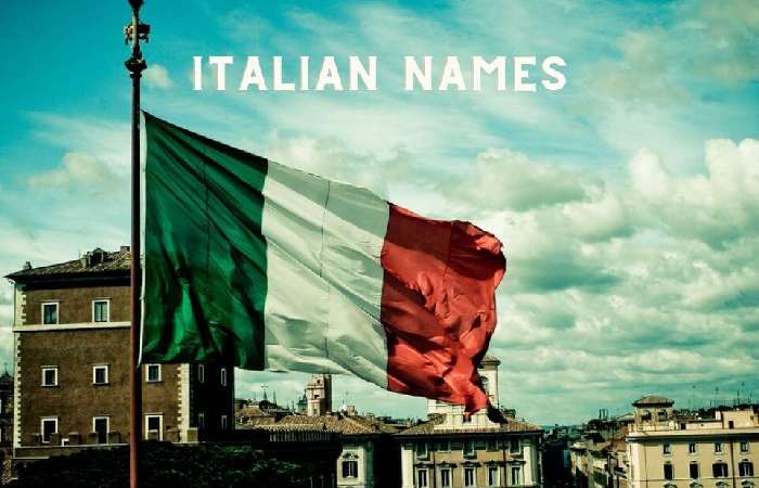 italian female names 