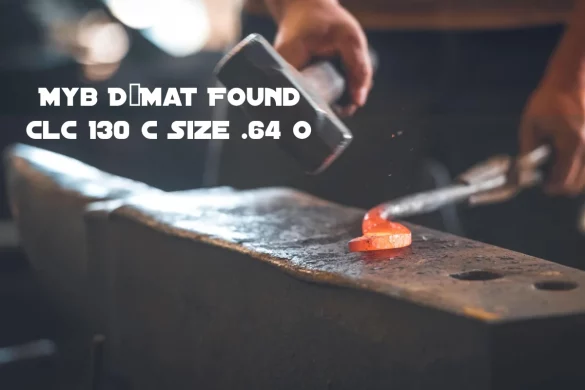 Myb D/Mat Found Clc 130 C Size .64 O