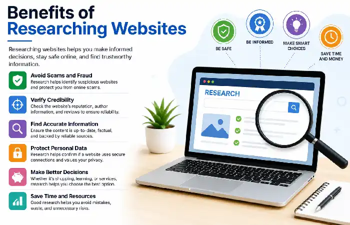 benefits of researching websites