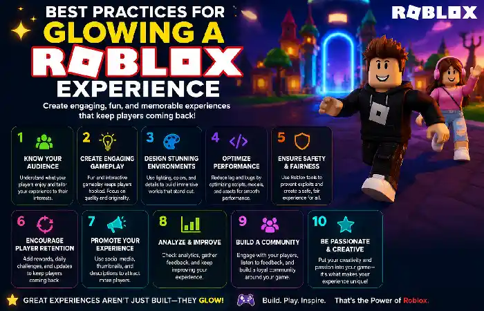 best practices for roblox experience