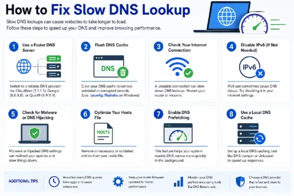 how to fix slow dns lookup