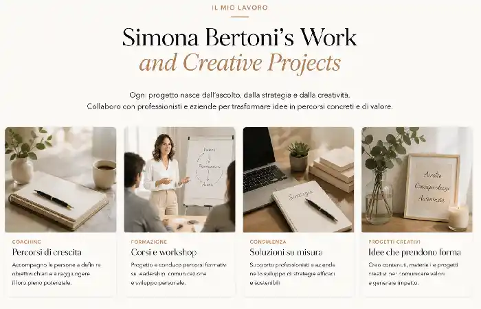 simona bertonis work project