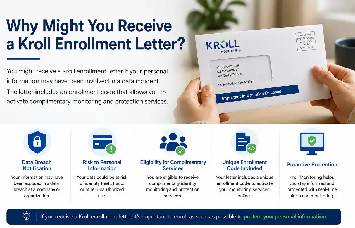why might you receive kroll letter