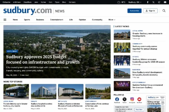 Sudbury.com News