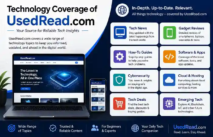 technology coverage of usedread.com